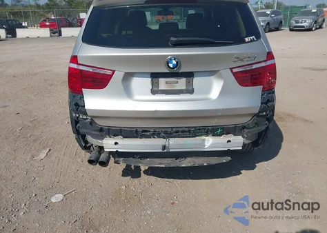 2016 BMW X3 xDrive28I z USA, uszkodzony, nr VIN 5UXWX9C53G0D68430